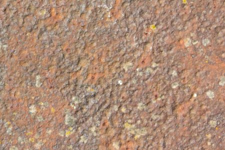 Rusted steel plate photo