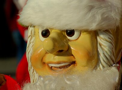 Christmas beard old man