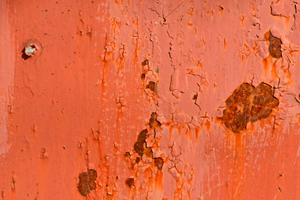 paint peeled