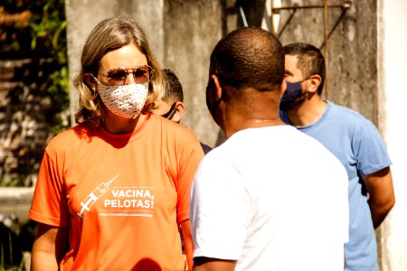 27.02.2021 Prefeita Paula Mascarenhas acompanha Drive Thru de Vacinação para idosos Foto Rodrigo Chagas