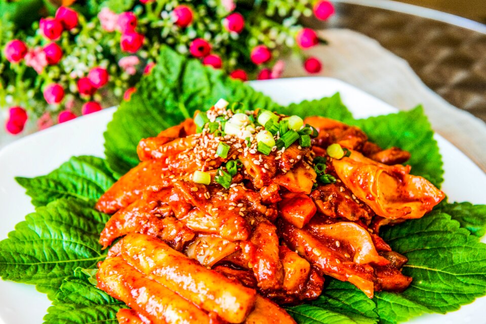Tteokbokgi spicy food