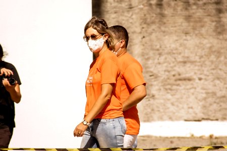 27.02.2021 Prefeita Paula Mascarenhas acompanha Drive Thru de Vacinação para idosos Foto Rodrigo Chagas