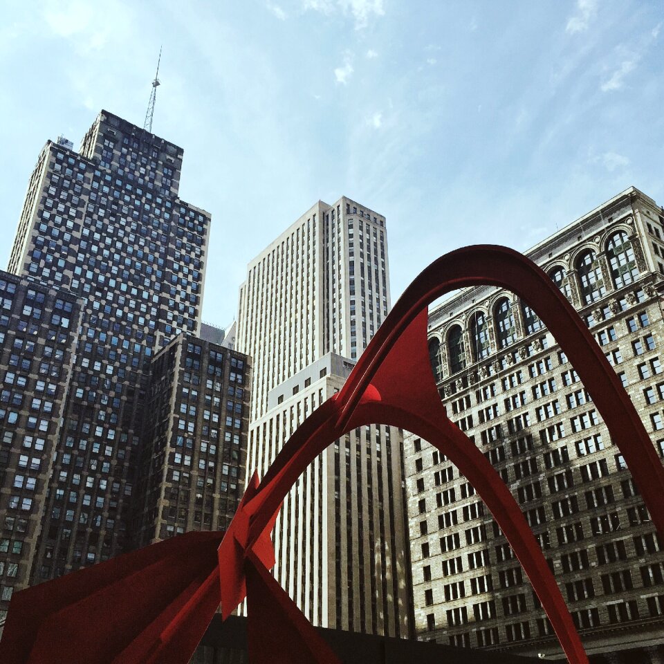 Buildings skyscrapers modern