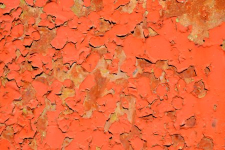 sheet with rust stains