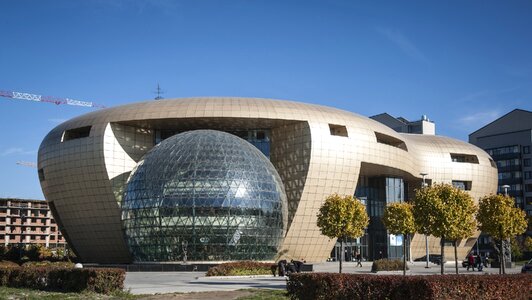 Modern architecture baltic pearl st petersburg russia