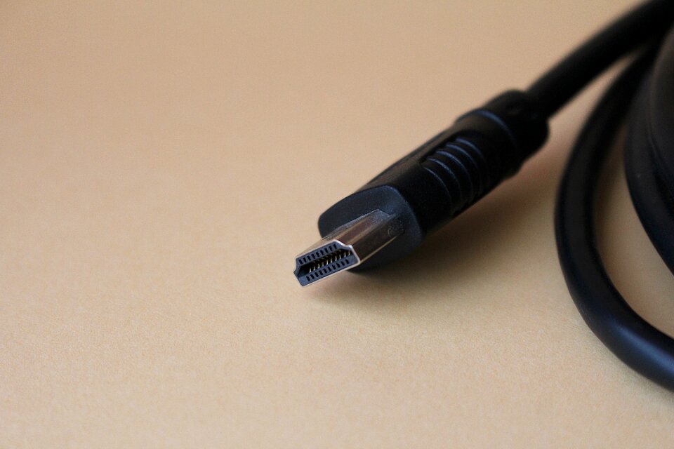 Hdmi cable connection