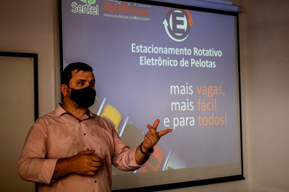 09.02.2021 - Apresentação do Aplicativo Zona Azul - Foto Michel Corvello