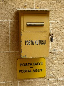 Mailbox cyprus letter boxes photo