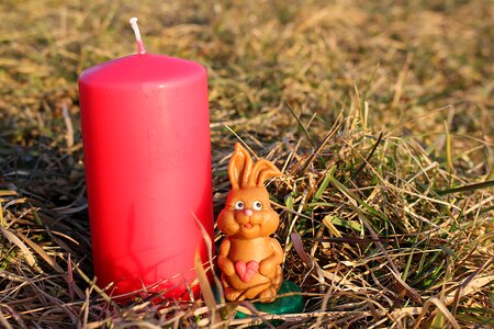 Candle easter holiday