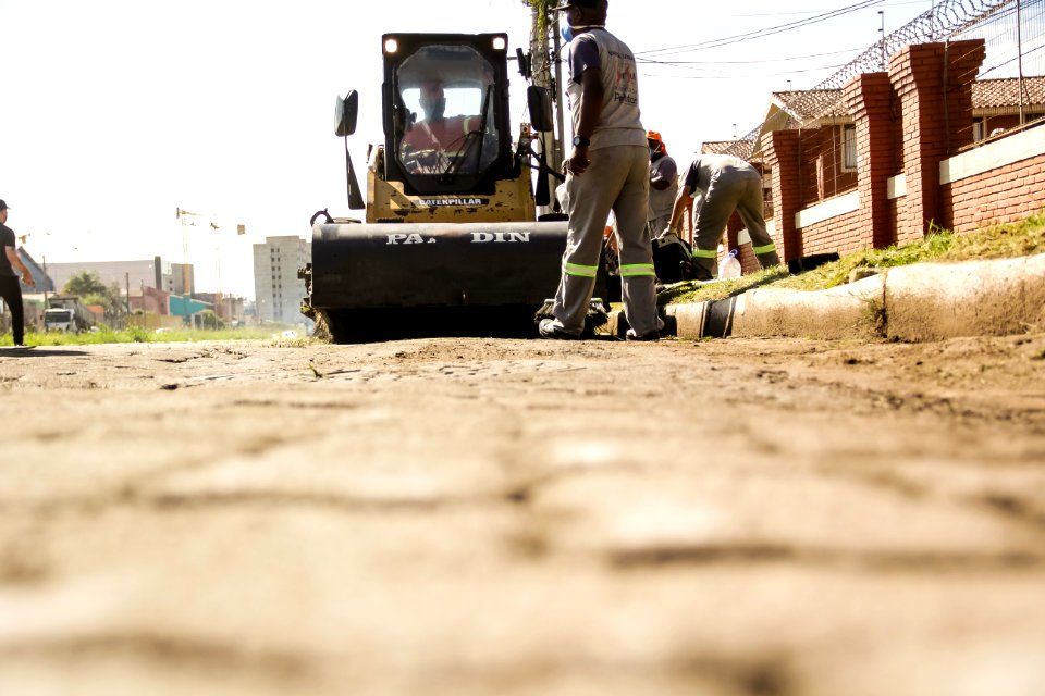 15.02.2021 Inicio do Bairro Bem Cuidado no Navegantes Foto: Rodrigo Chagas