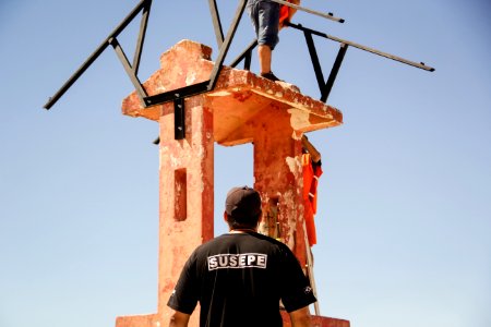 24.02.2021 Guarita de Salva Vidas, de responsabilidade do Município, será reformada pelo MOP, com o apoio da Susepe Foto Rodrigo Chagas