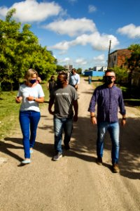 19.02.2021 - Prefeita Paula Mascarenhas visita Bairro Bem Cuidado no Navegantes - Foto: Gustavo Vara