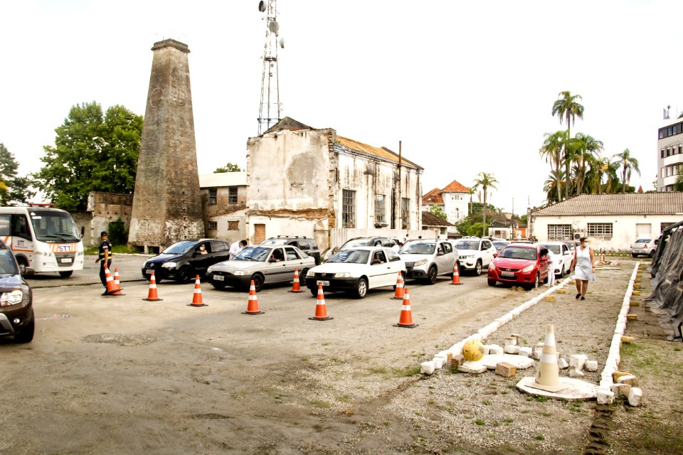 13.02.2021 Prefeita Paula Mascarenhas Acompanha vacinação no Drive-thru Foto: Rodrigo Chagas