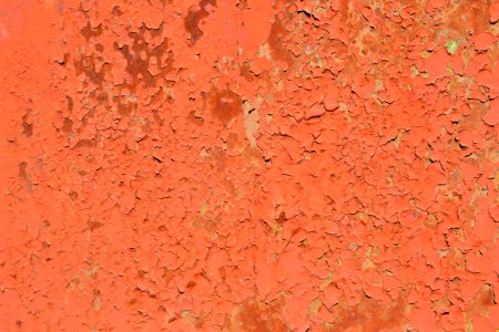 sheet with rust stains