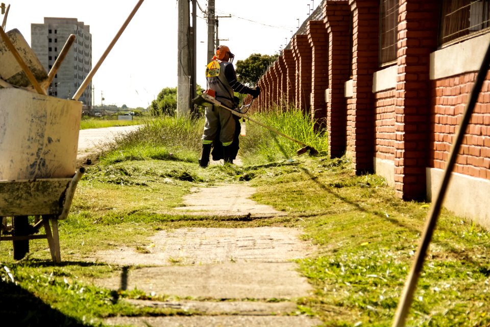 15.02.2021 Inicio do Bairro Bem Cuidado no Navegantes Foto: Rodrigo Chagas