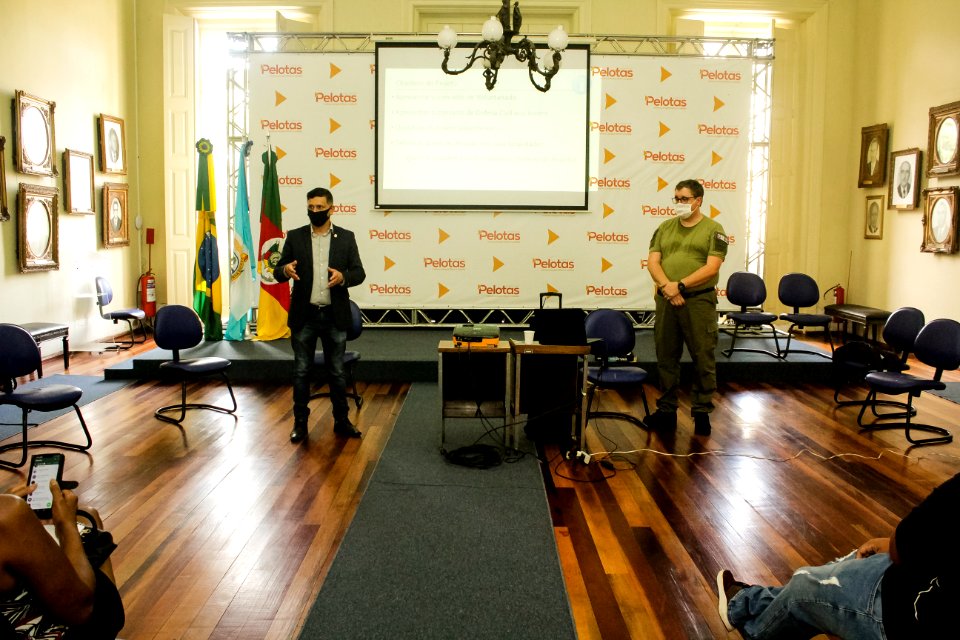 11.02.2021 Reunião Assessoria Especial de Resiliência e Proteção a Defesa Civil Foto Rodrigo Chagas
