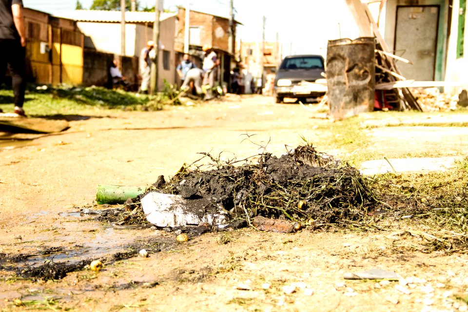 15.02.2021 Inicio do Bairro Bem Cuidado no Navegantes Foto: Rodrigo Chagas