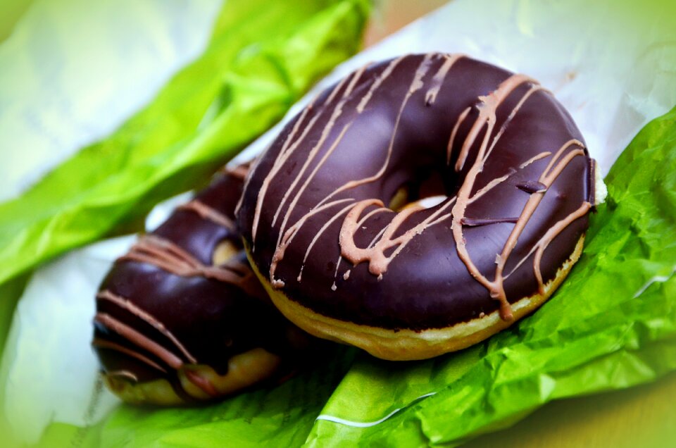 Sweet chocolate glaze glaze