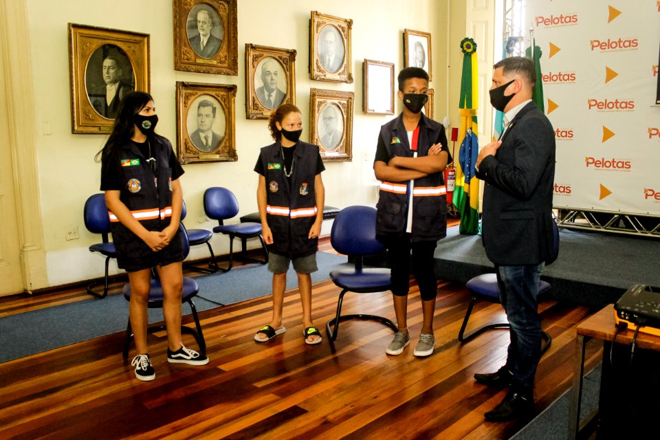 11.02.2021 Reunião Assessoria Especial de Resiliência e Proteção a Defesa Civil Foto Rodrigo Chagas