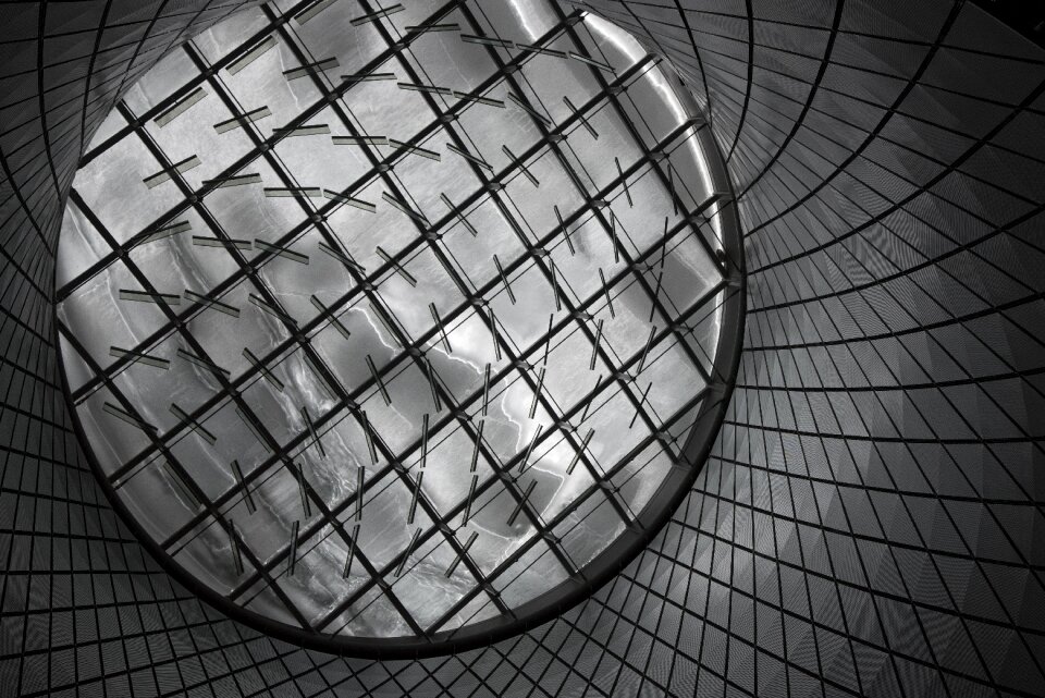 Modern contemporary glass