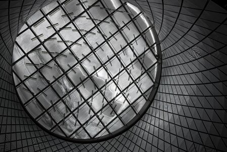 Modern contemporary glass photo