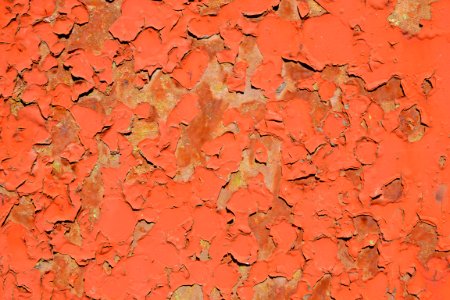 sheet with rust stains