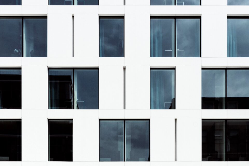 Modern architecture office building