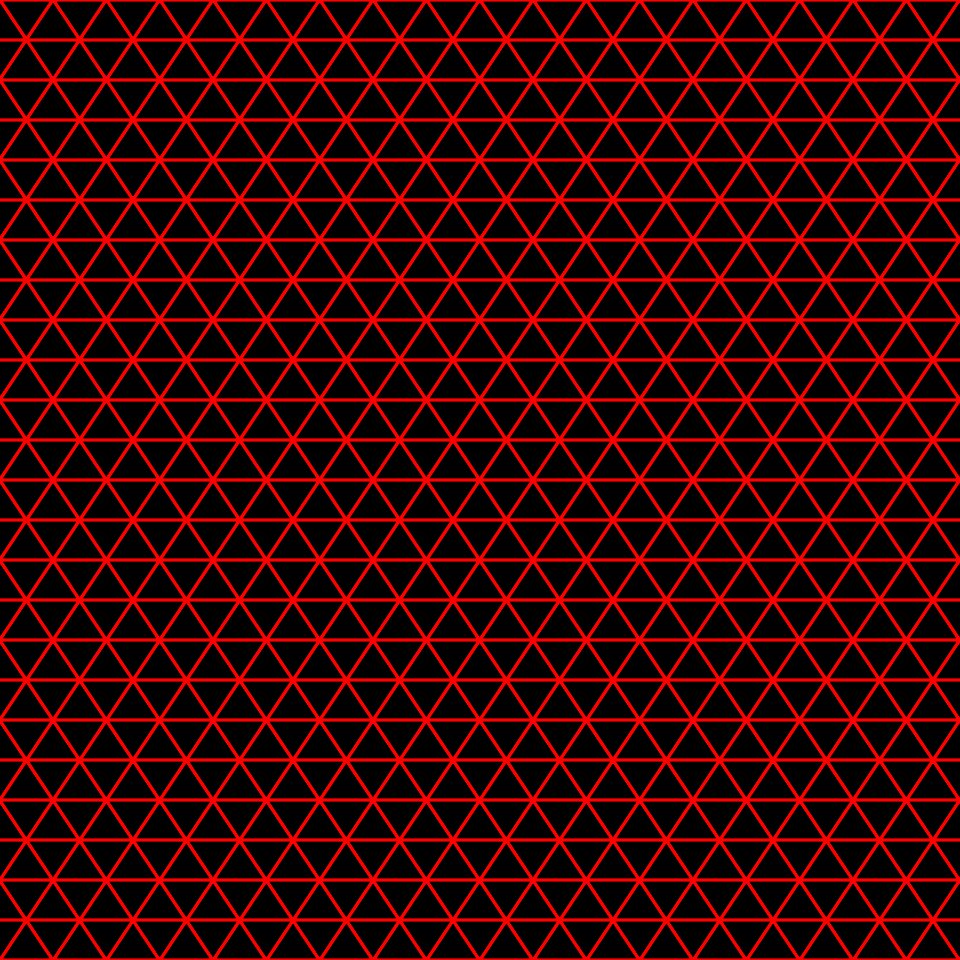 Triangles repeating