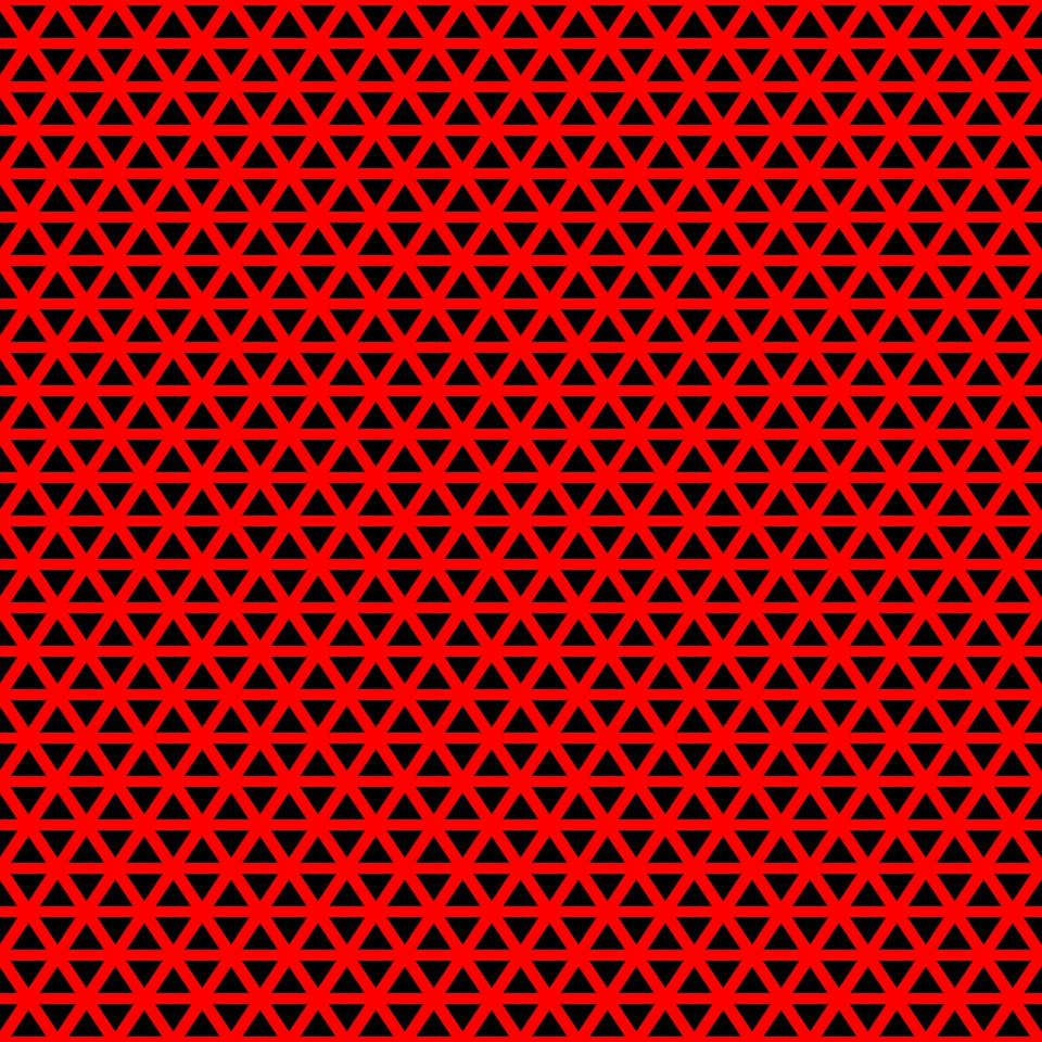 Triangles repeating