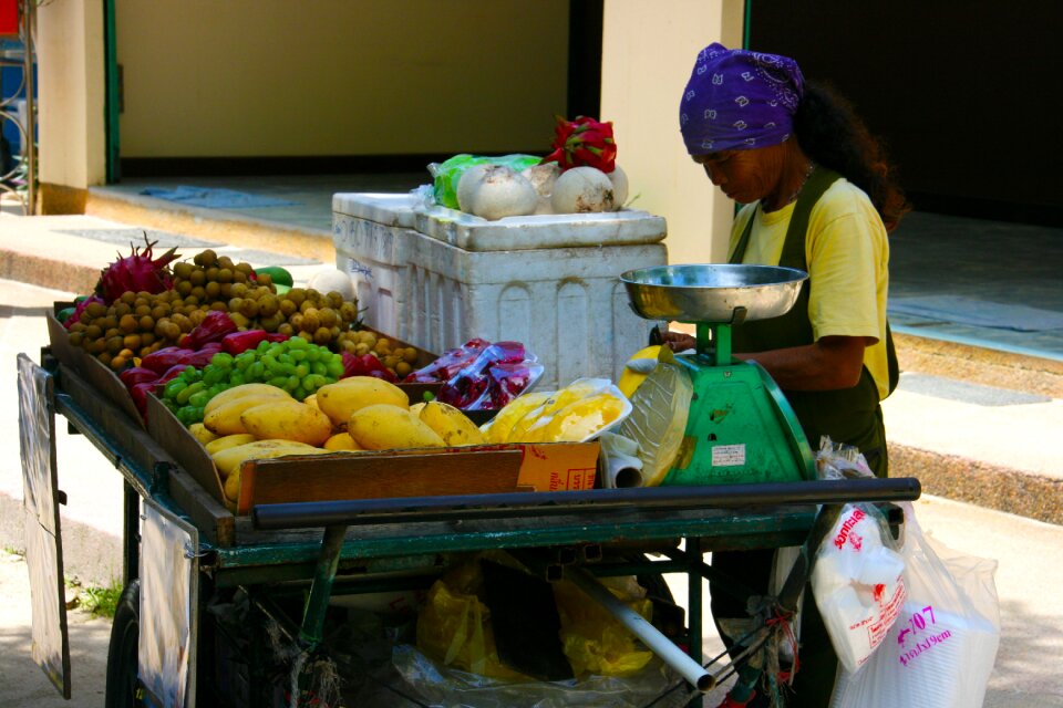 Thailand market food