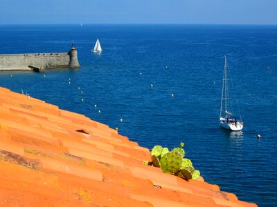 Harbour pyrénées-orientales france photo