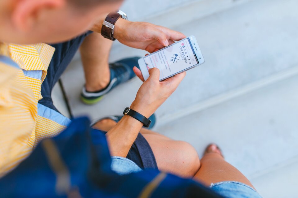 Texting person technology