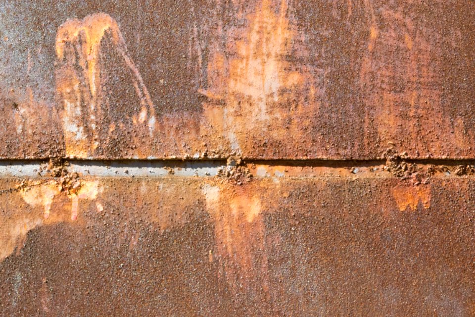 rusty steel sheet