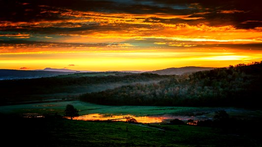 Sunrise over Silverdale photo