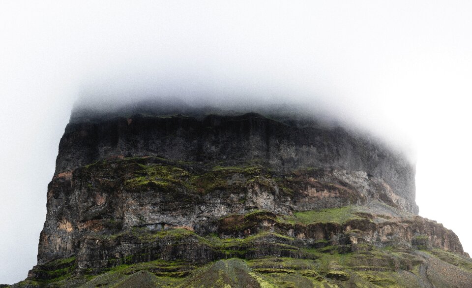 Weather rainy rock