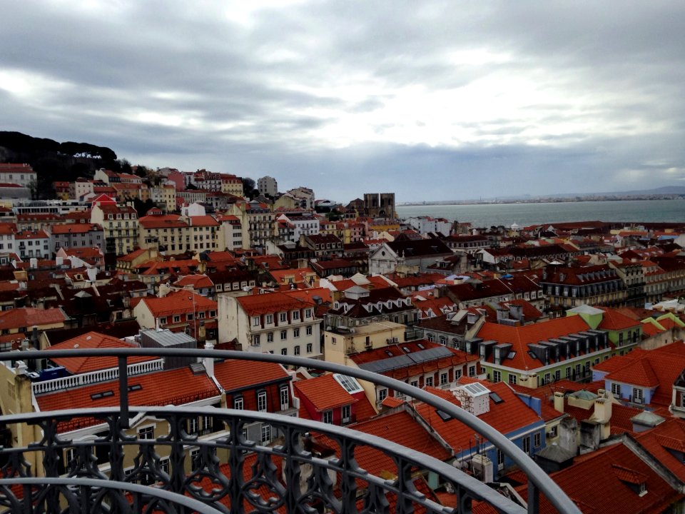 Lisbon From Santa Justa Lift