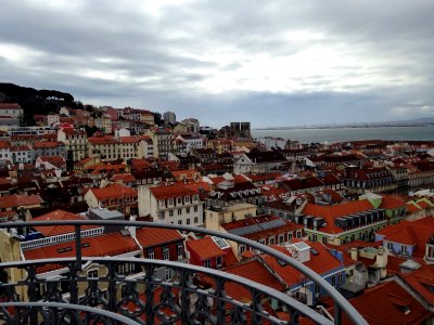 Lisbon From Santa Justa Lift