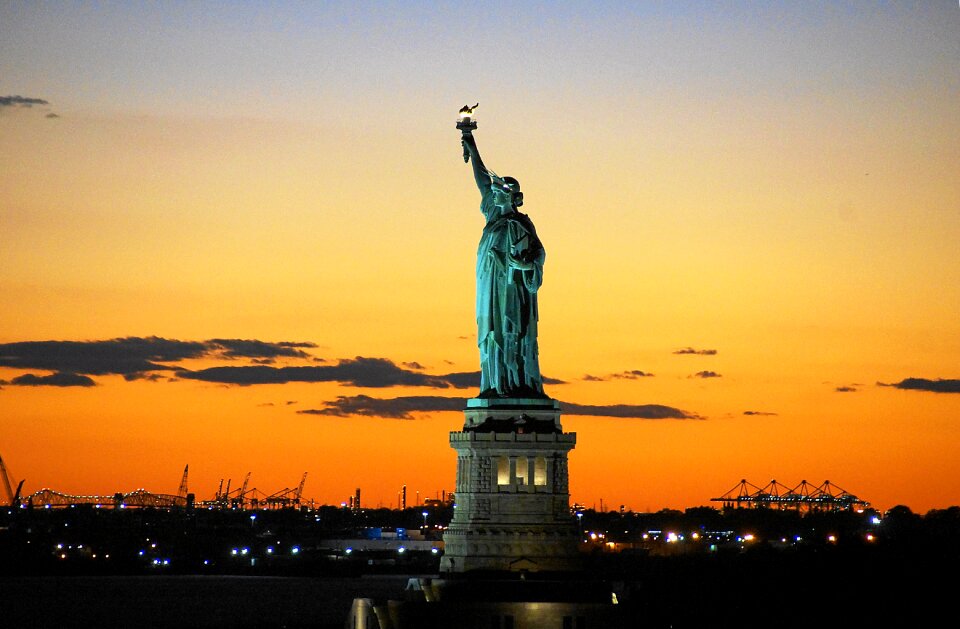 America lady liberty united states