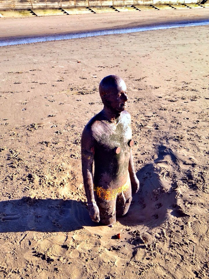 Crosby Beach, "Another Place" photo