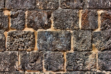 Texture stone wall bricked photo