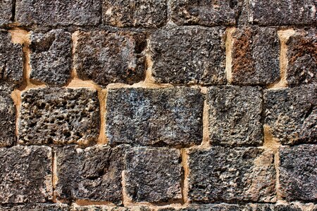 Texture stone wall bricked