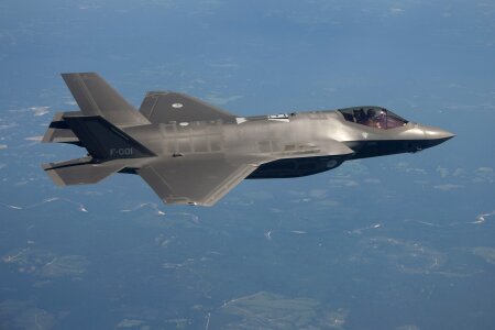 F-35 fighter airplane