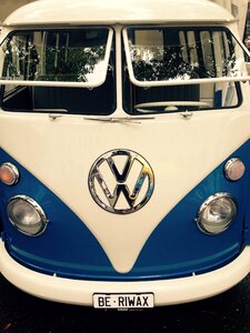 Volkswagen camping bus camper photo