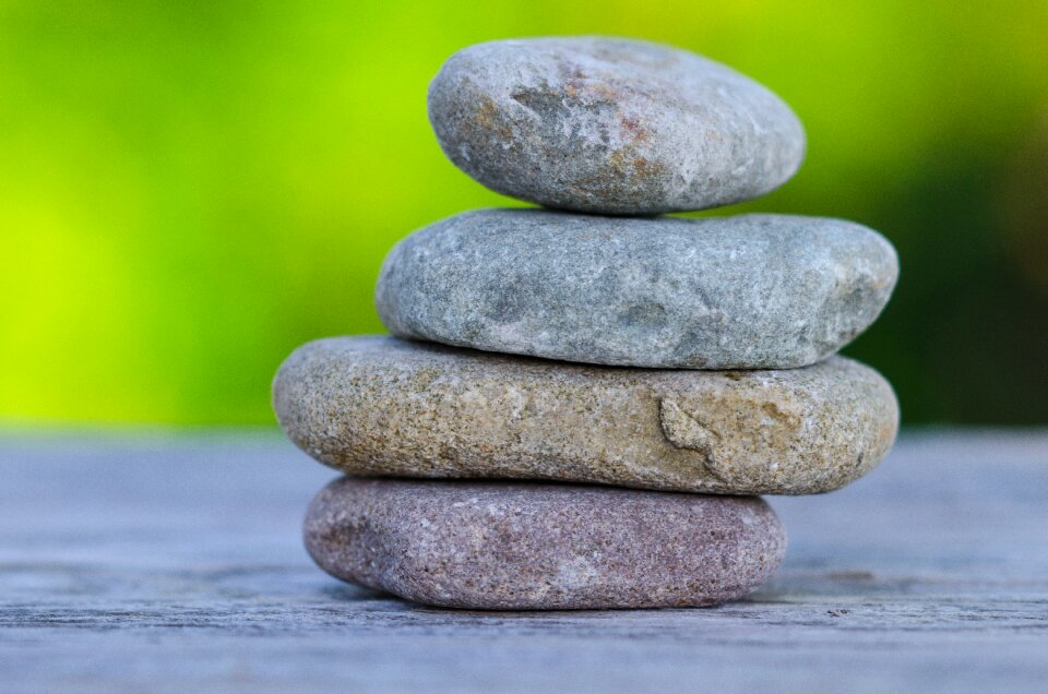 Garden decoration balance