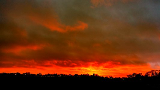 Fiery the Angels rose
