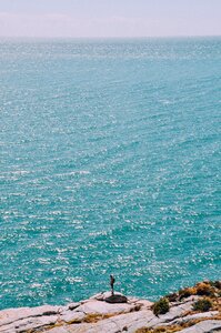 Turquoise horizon coast