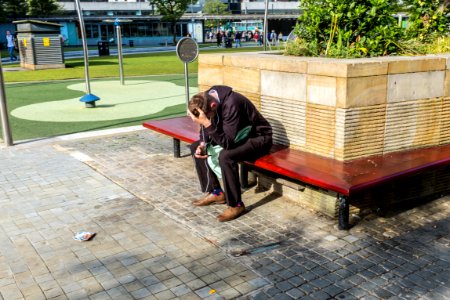 Manchester - Watching the News photo