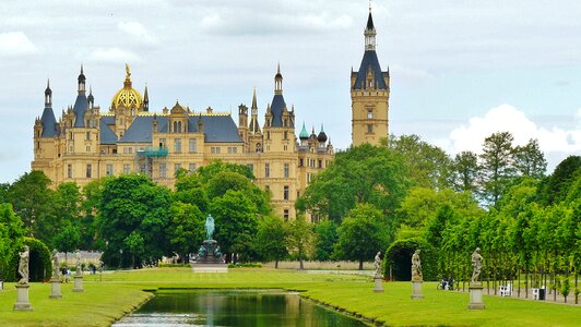 Mecklenburg western pomerania germany architecture photo