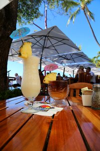 Pina colada bar vacation photo