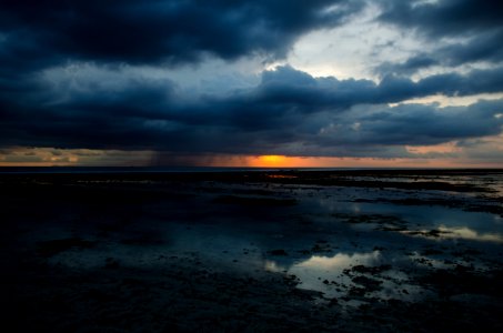 Rainy Clouds On Gili photo